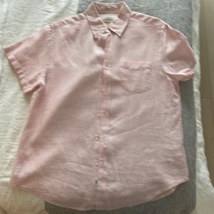 J-Crew Linen Short Sleeve shirt